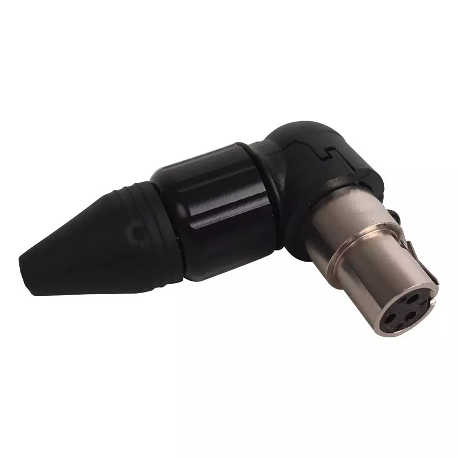 SWITCHCRAFT/CONXALL Connector, Mini Xlr, Plug, 4Pos, Cable, TARA4FX