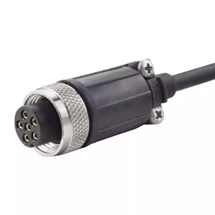 SWITCHCRAFT/CONXALL Circular Conn, Plug, 2Pos, Solder, Cable, SF6282-2SG-520