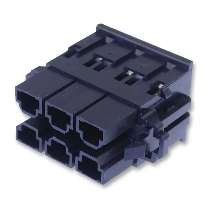 MOLEX Plug & Socket Connector Housings CONNECTOR HOUSING, RCPT, 6POS 43914-1101