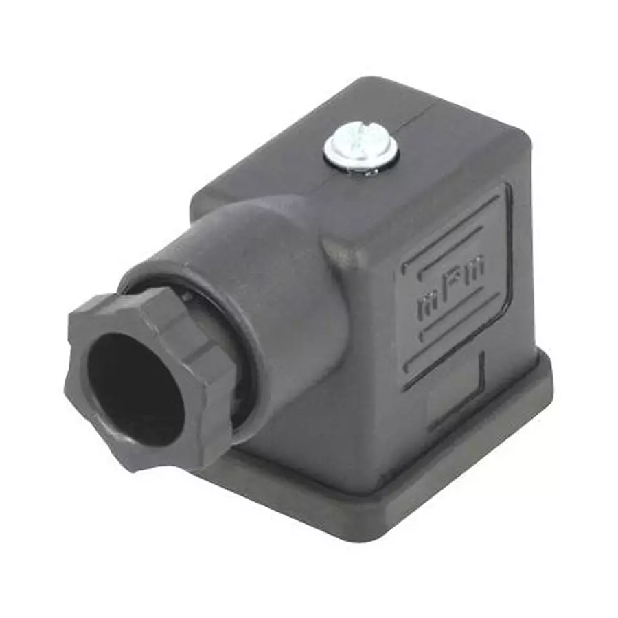 MOLEX Circular DIN Valve Connectors DIN VALVE CONN, RCPT, 3POS, PG11, CABLE 121023-0377