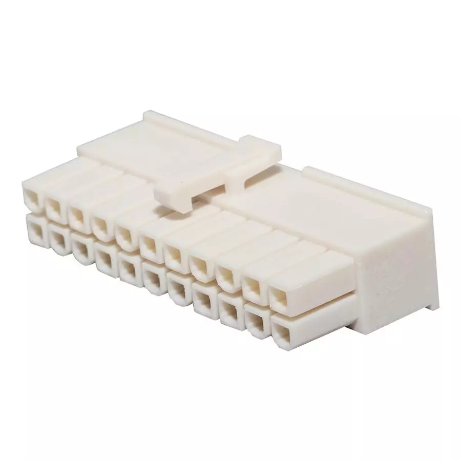 MOLEX Plug & Socket Connector Housings CONNECTOR HOUSING, RCPT, 22POS, 4.2MM 39-01-2225 (Pack of 5)