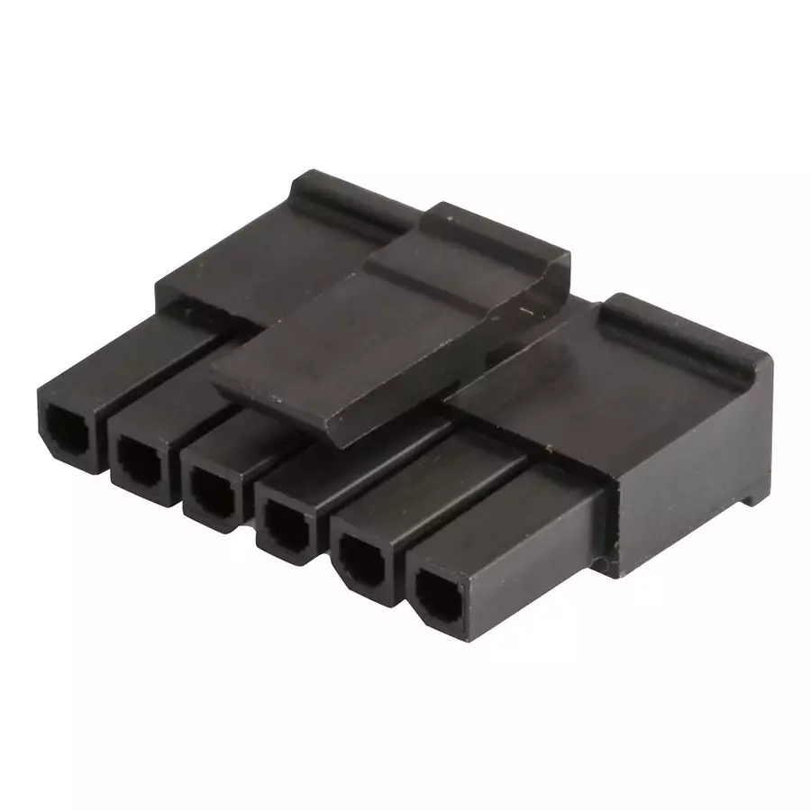 MOLEX Plug & Socket Connector Housings CONNECTOR HOUSING, RCPT, 6POS, 3MM 43645-0608 (Pack of 5)