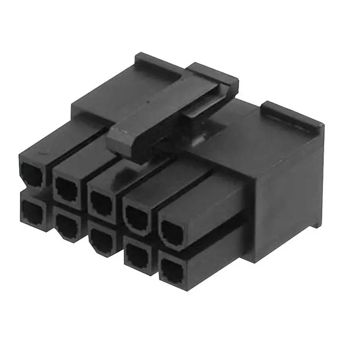 MOLEX Plug & Socket Connector Housings RCPT HOUSING, PA 66, 10POS, 4.2MM 39-03-9102 (Pack of 5)