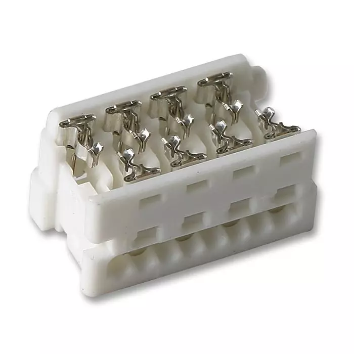 MOLEX IDC Connectors CONNECTOR, RCPT, 8POS, 2ROW, 1.27MM 90327-0308 (Pack of 5)