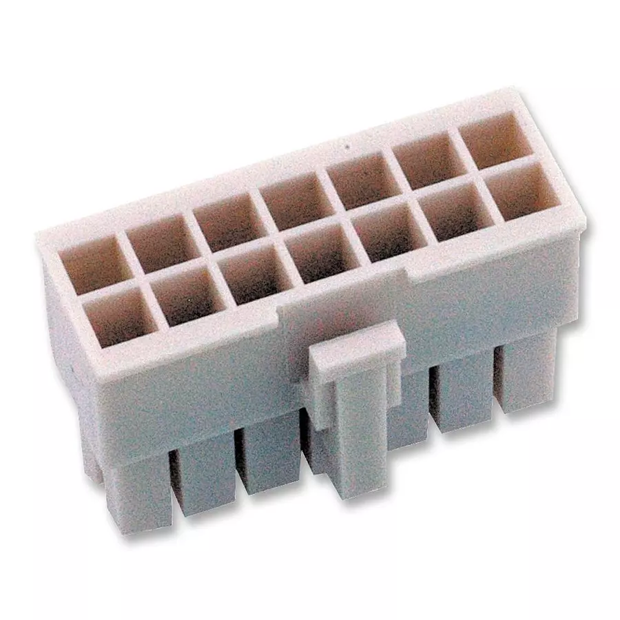 MOLEX Plug & Socket Connector Housings CONNECTOR HOUSING, RCPT, 14POS 39012140 (Pack of 5)