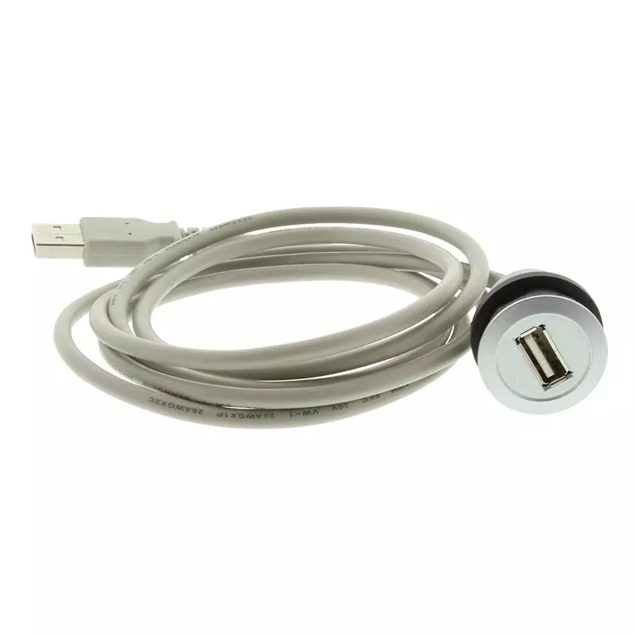 Harting USB / Lightning Cables CABLE ASSEMBLY, USB 2.0 A JACK-PLUG, 1.5M, 09454521922