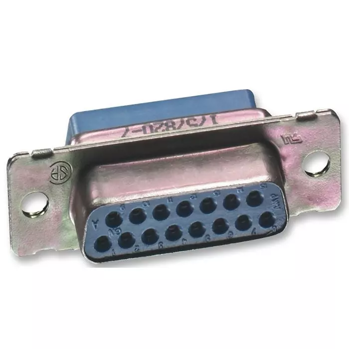 AMP - TE CONNECTIVITY CONNECTOR, RECEPTACLE, D SUB, 44WAY, 204504-1