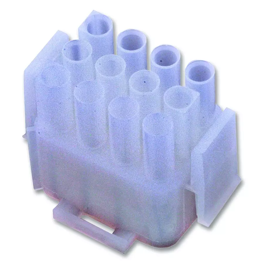 AMP - TE CONNECTIVITY CONNECTOR HOUSING, PLUG, 12 WAY, NYLON, 1-480708-0 (Pack 10)