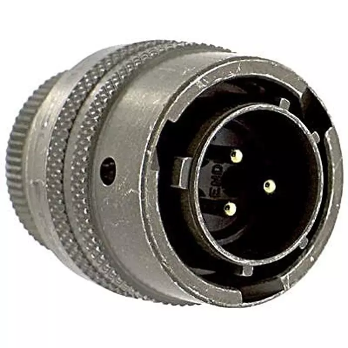 AMPHENOL INDUSTRIAL CIRCULAR CONNECTOR, PLUG, 4 POSITION, CABLE, PT06E-12-4P(SR)