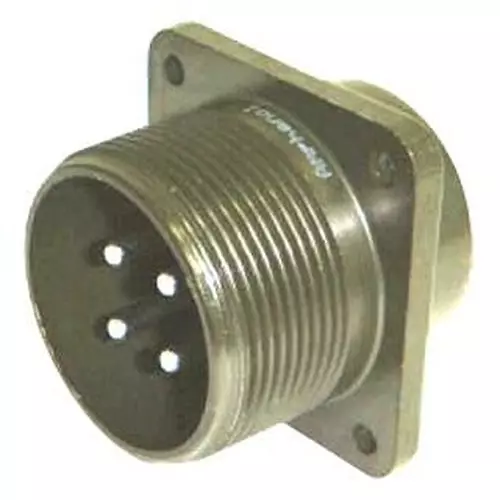 AMPHENOL INDUSTRIAL CIRCULAR CONNECTOR, RECEPTACLE, SIZE 16, 3 POSITION, BOX, MS3102E-16-10P