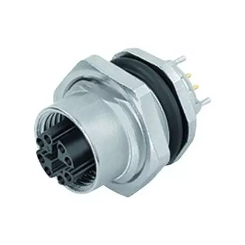 BINDER SENSOR CONNECTOR, M12, RCPT, 8POS, 09-3782-91-08