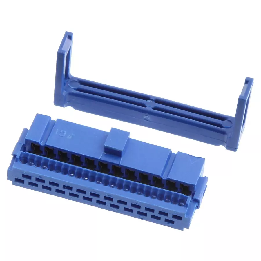 AMPHENOL COMMUNICATIONS SOLUTIONS IDC CONN, RCPT, 24POS, 2ROW, 2.54MM, 66900-224LF