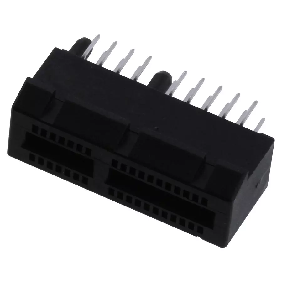 AMPHENOL COMMUNICATIONS SOLUTIONS CARDEDGE CONN, PCIE, DUAL SIDE, 36POS, 10018783-10210TLF