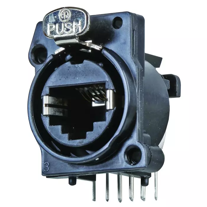 NEUTRIK CONNECTOR, RJ45, JACK, 8P8C, CAT5E, NE8FAH-C5