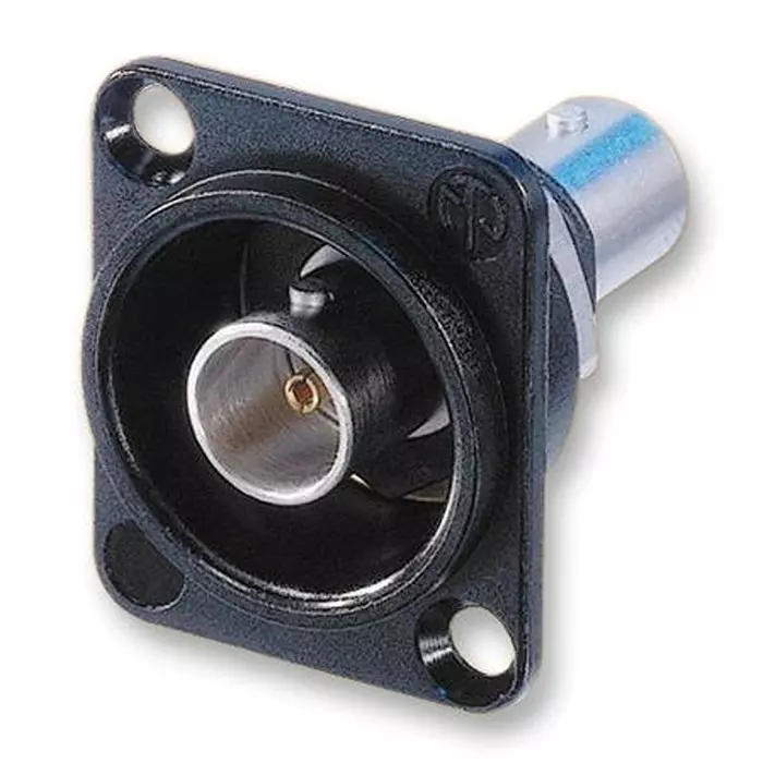 NEUTRIK RF COAXIAL, BNC, STRAIGHT JACK, 75OHM, NBB75DFIB