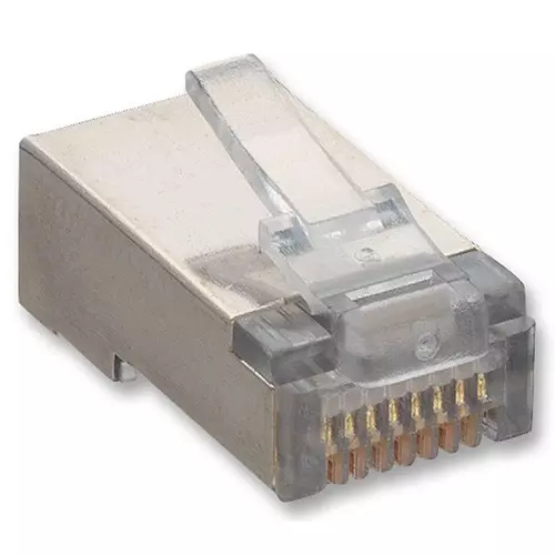 LUMBERG RJ45, MODULAR PLUG, 8 WAY, SHIELDED, P 129 S