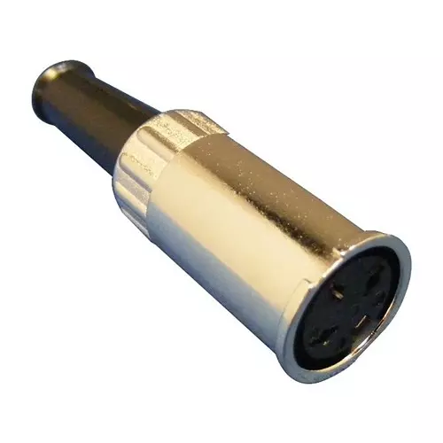 LUMBERG SOCKET, FREE, DIN, BAYONET, 8WAY, 0122 08-1