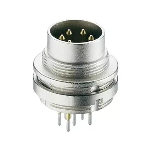 LUMBERG CIRCULAR CONNECTOR, 12POS, RCPT, PANEL, 0316 12