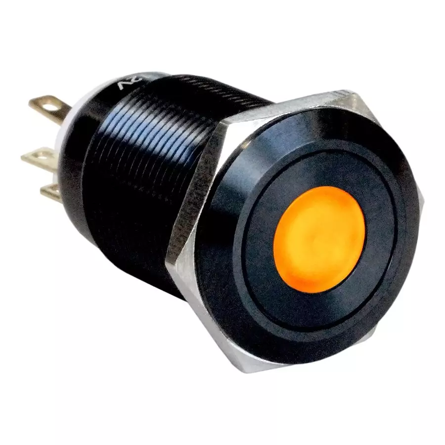 ARCOLECTRIC (BULGIN LIMITED) ANTI VANDAL SW, SPDT, 5A, 24V/125V, AMB, MPI005D28LAAM12