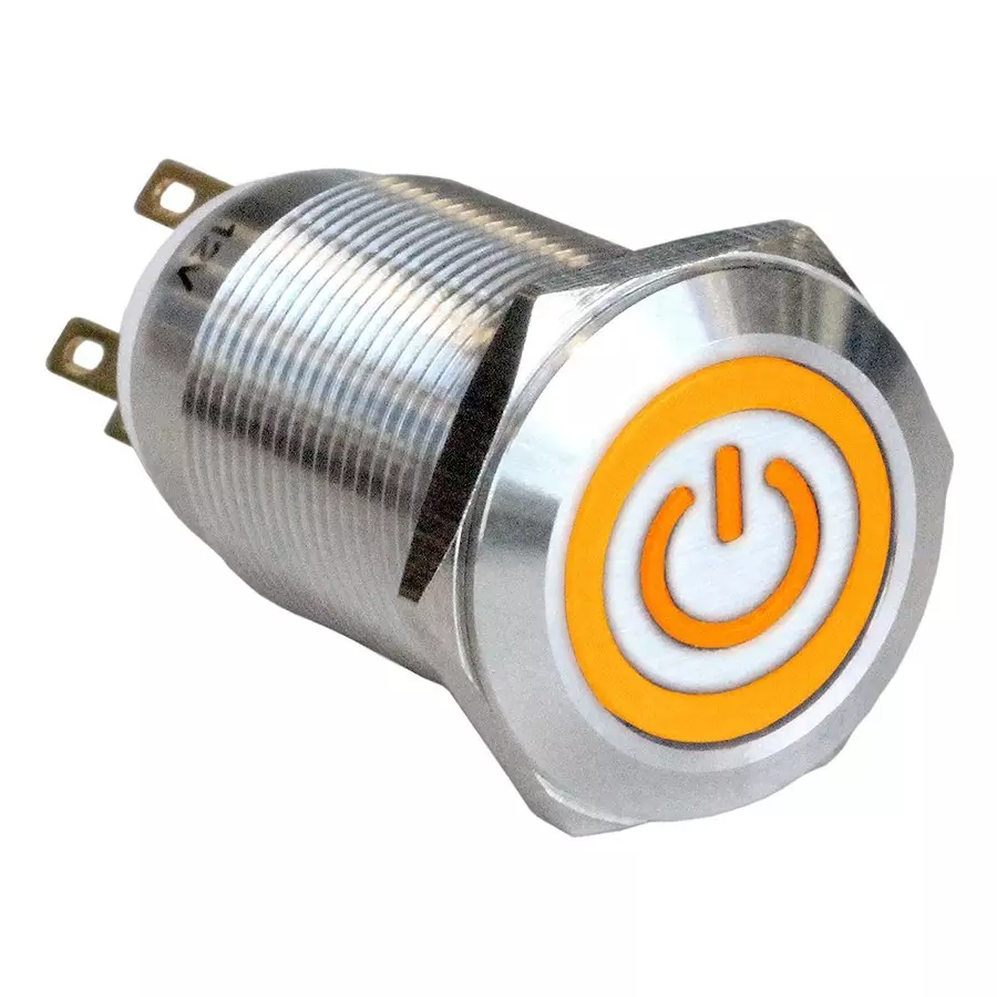 ARCOLECTRIC (BULGIN LIMITED) ANTI VANDAL SW, SPDT, 5A, 24V/125V, AMB, MPI005O28LSAM12