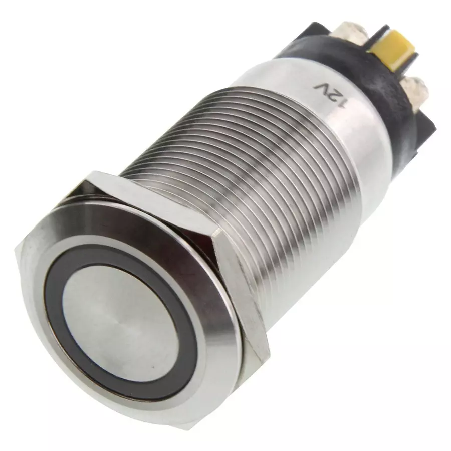 ARCOLECTRIC (BULGIN LIMITED) ANTI VANDAL SW, SPDT, 5A, 24V/125V, AMB, MPI005RTELSAM12