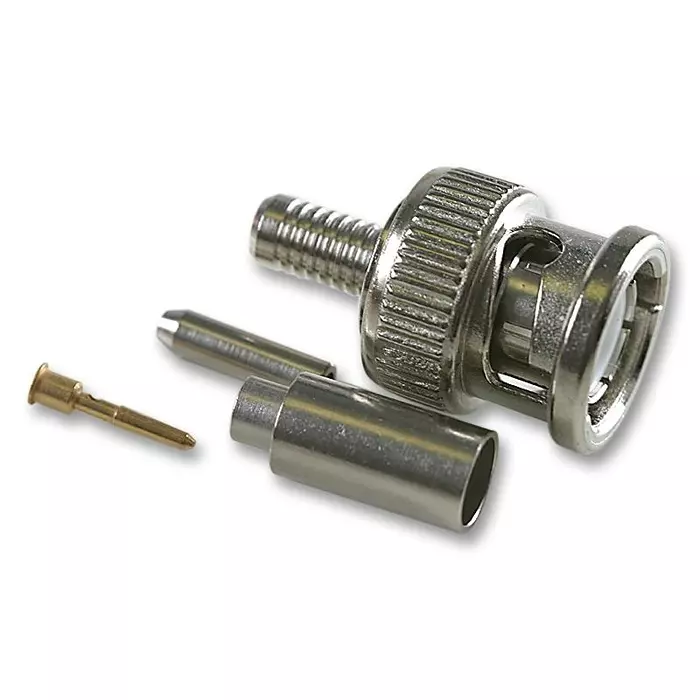 RADIALL RF COAXIAL, BNC, STRAIGHT PLUG, 75OHM, R142085161