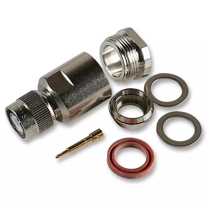 RADIALL RF COAXIAL, TNC, STRAIGHT PLUG, 50OHM, R143018000