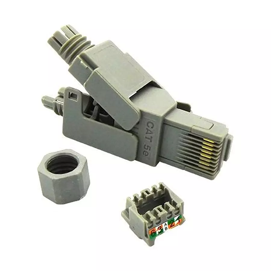 STEWART CONNECTOR RJ45 CONNECTOR, PLUG, 8P8C, 1PORT, CAT5E, SS-39300-013