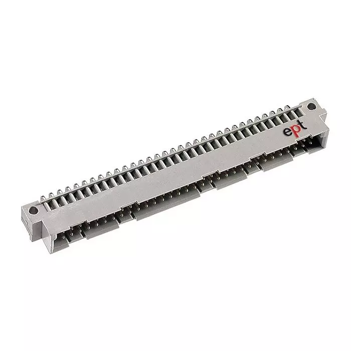 EPT Male, Solder, Ty B, Cl2, R/A, 64Way, 3Mm, 101-40064