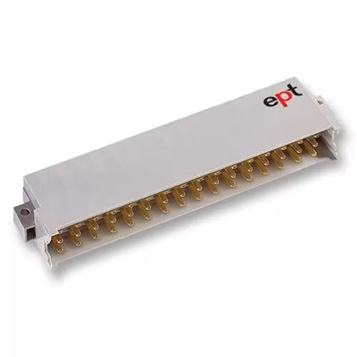 EPT Male, Solder, Type F, Cl2, R/A, 48Way, 109-40064