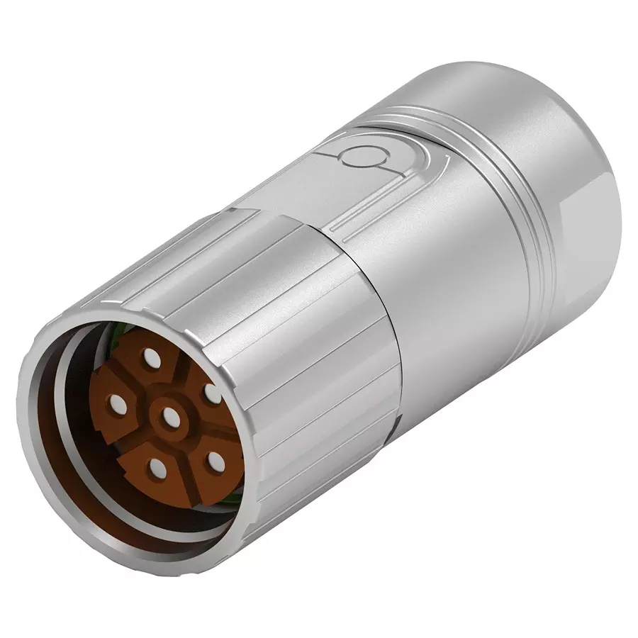 INTERCONTEC - TE CONNECTIVITY CIRCULAR CONN, PLUG, 6POS, CABLE, BSTA107NN00580236000