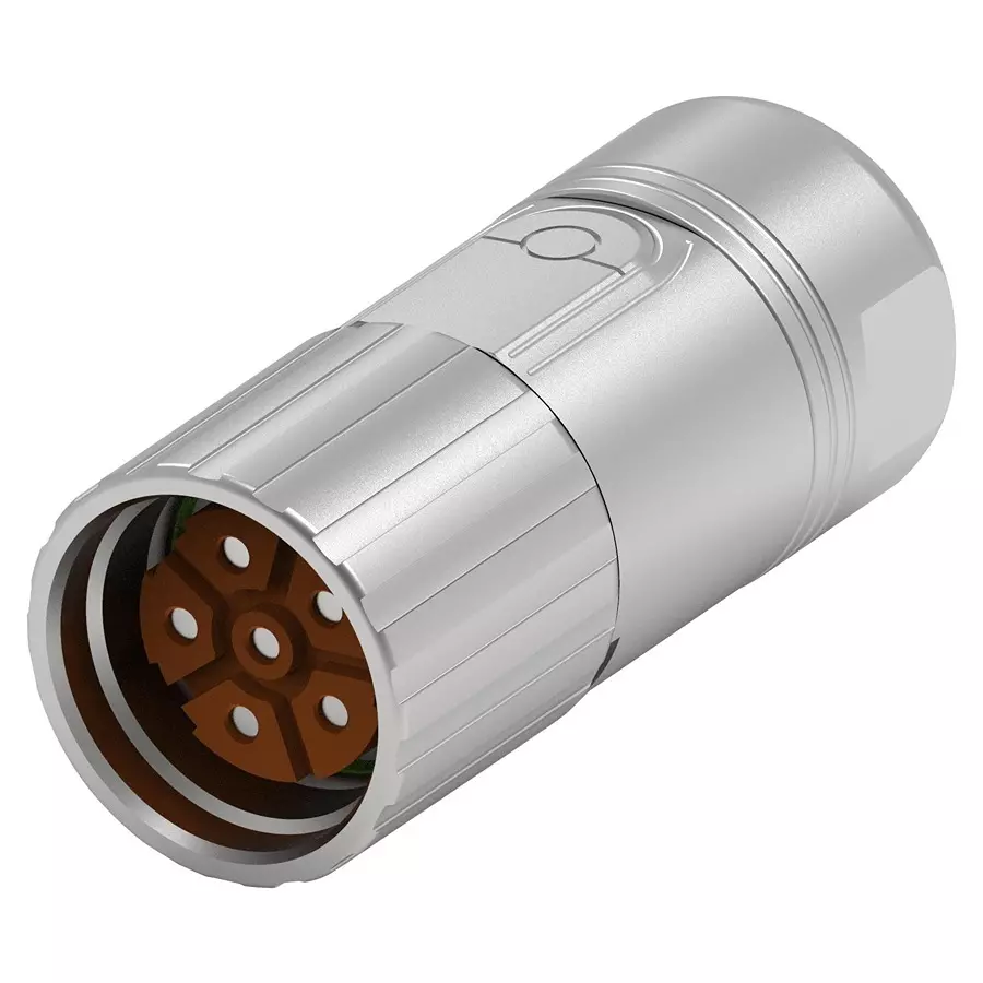 INTERCONTEC - TE CONNECTIVITY CIRCULAR CONN, PLUG, 6POS, CABLE, BSTA107NN00590236000