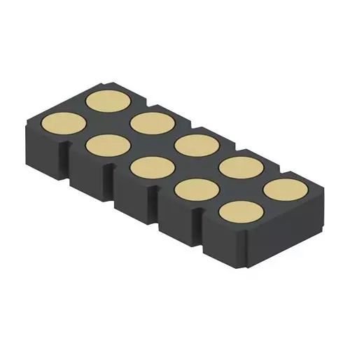 MILL-MAX CONNECTOR, HEADER, 10POS, 2.54MM, SMT, 419-10-210-30-054000