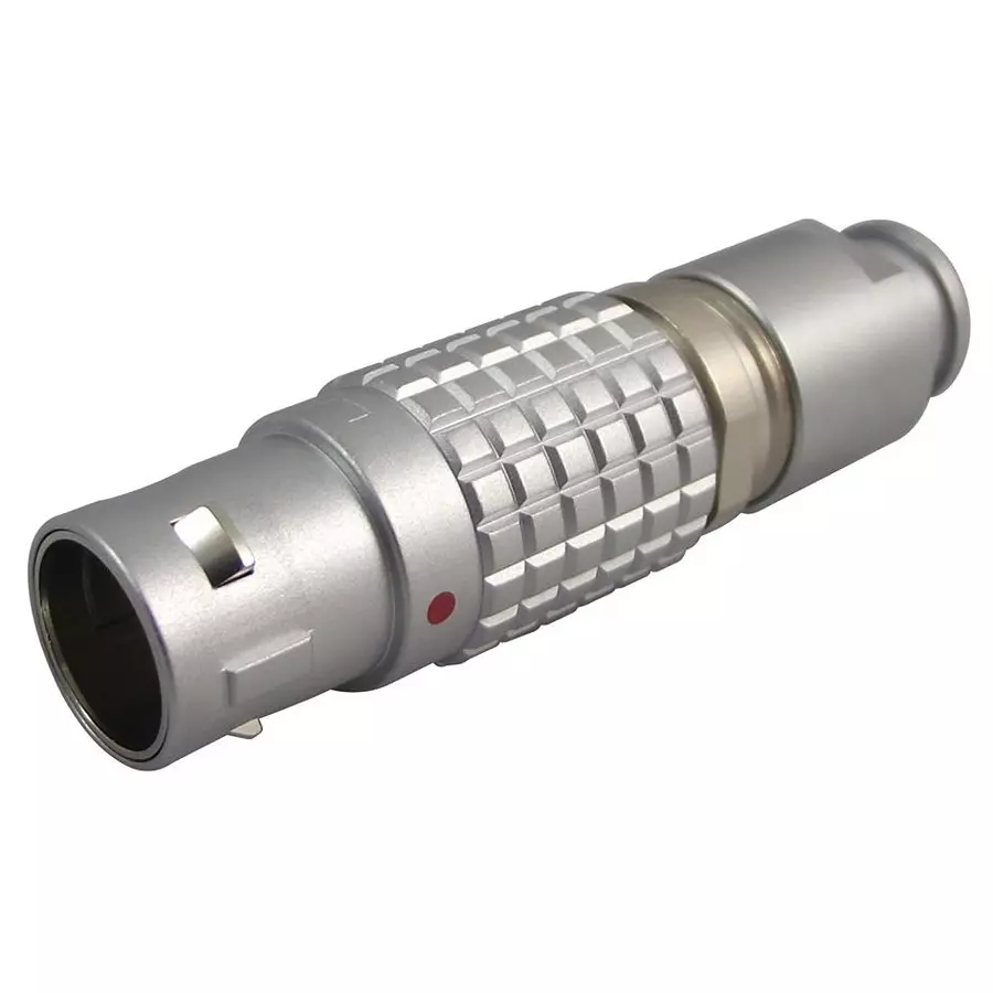LEMO CIRCULAR CONNECTOR, PLUG, 4 WAY, CABLE, FGG.2B.304.CLAD92Z