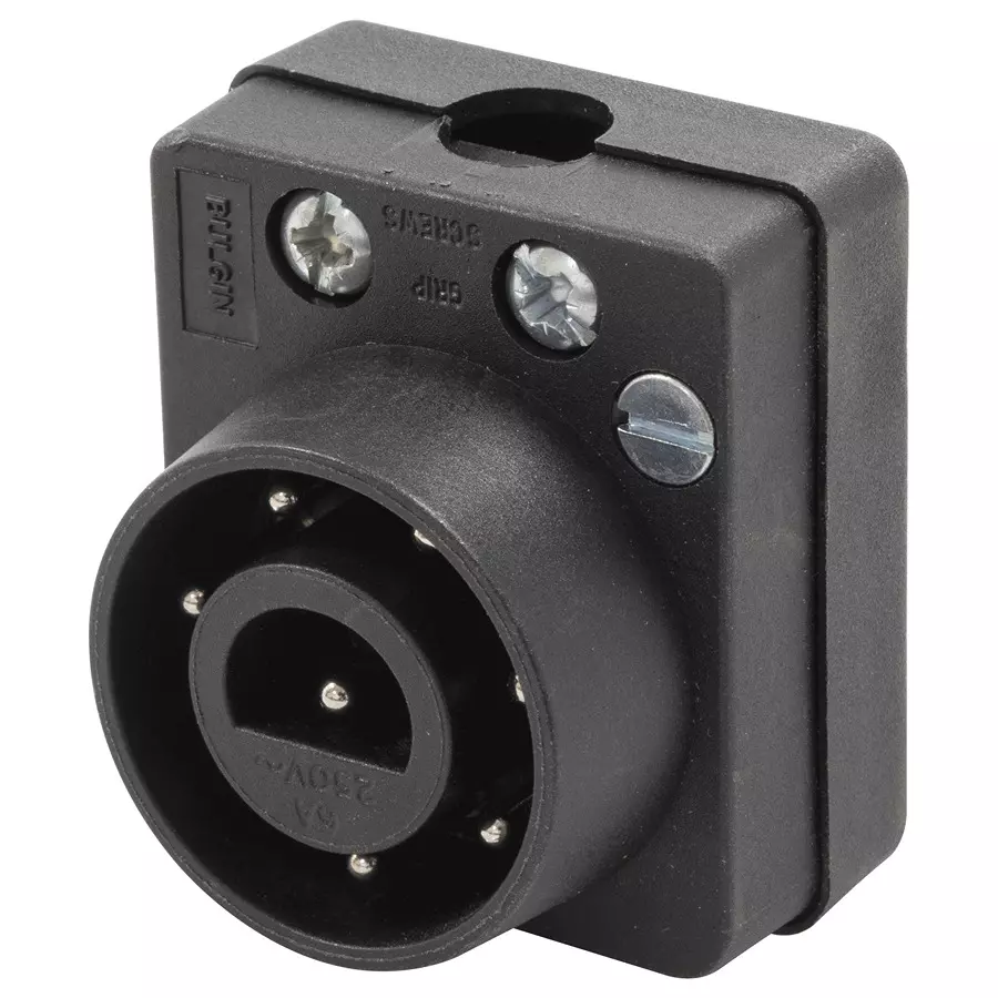 BULGIN LIMITED Plug, 8Way, 6A, Free, PX0551