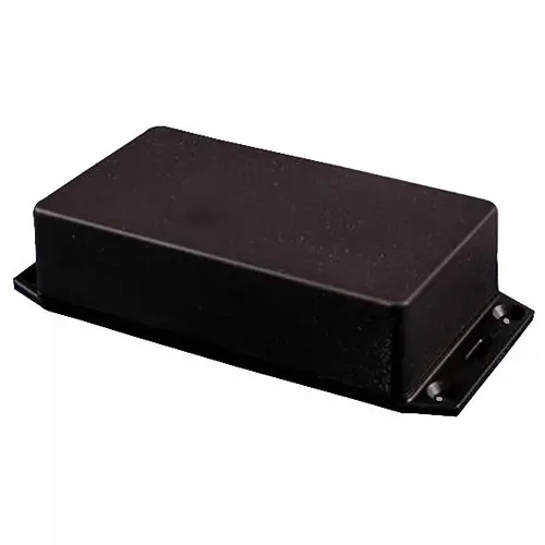 HAMMOND Plastic Enclosures BOX, ABS, FLAT LID, 123X83X60.5MM, 1591XXTFLBK