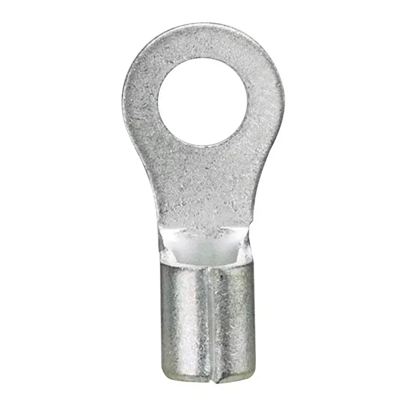 PANDUIT Ring Crimp Terminals TERMINAL, RING TONGUE, M10, 10AWG, P10-38R-D. (Pack of 5)