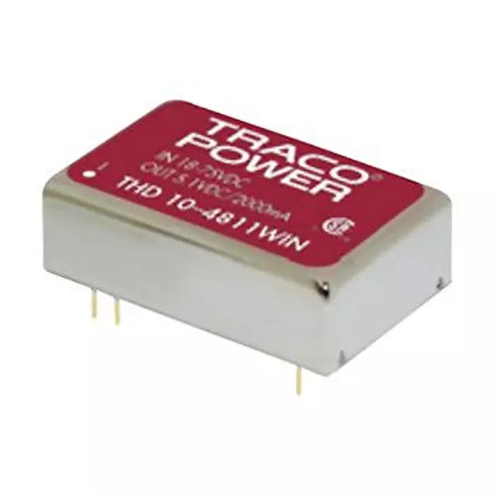 TRACO POWER Isolated Through Hole DC / DC Converters DC-DC CONVERTER, 24V, 0.416A, THD 10-2415WIN
