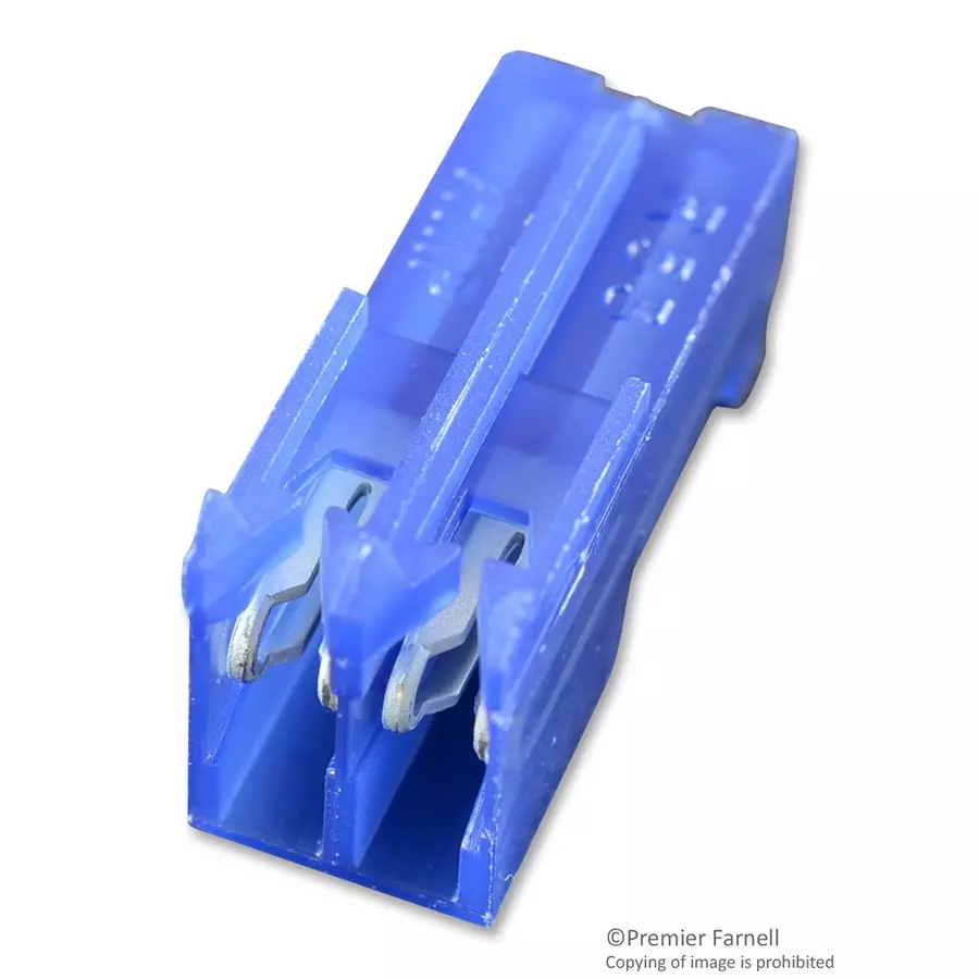 AMP - TE CONNECTIVITY WIRE-BOARD CONNECTOR RECEPTACLE, 2POS, 2.54MM, 3-643815-2.