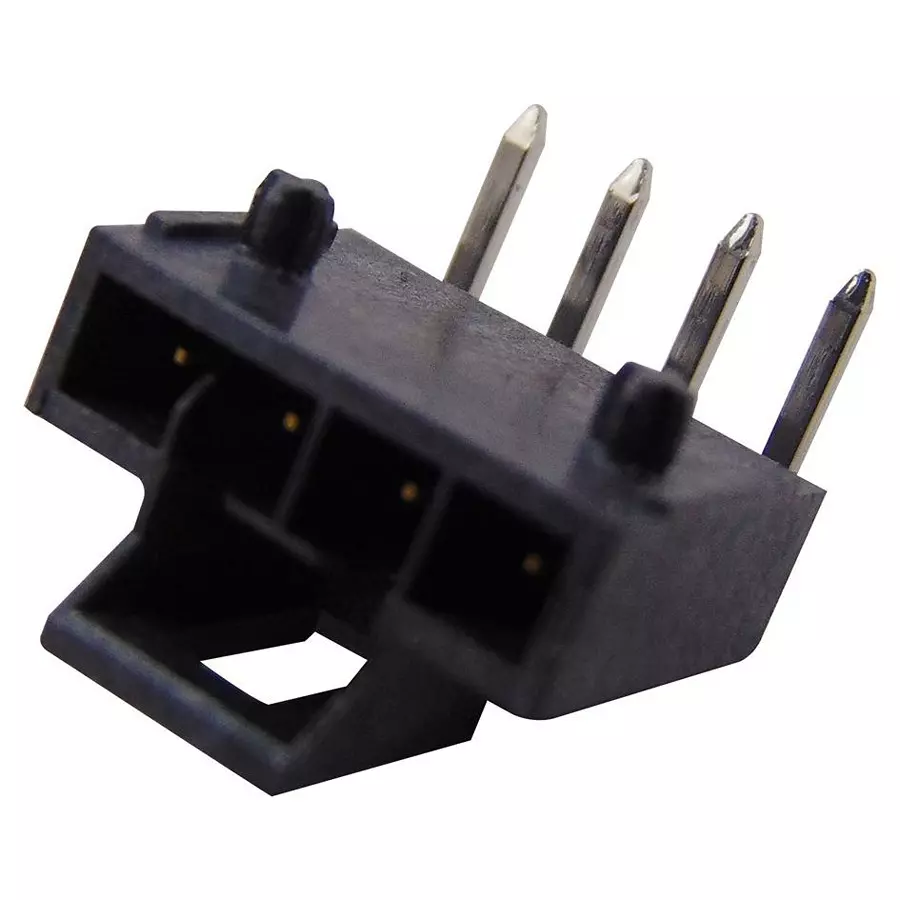 MOLEX CONNECTOR, HEADER, 4POS, 1ROW, 2.5MM, 105313-1204