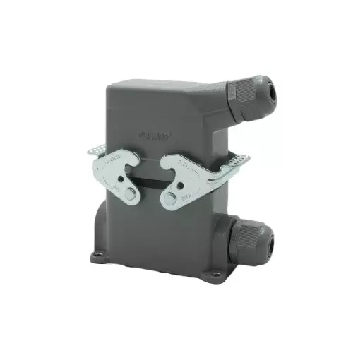 Sibass Electric Heavy Duty Connector 10 Pin Side Entry Bottom Closed, SE-10-3 (Pack of 50)