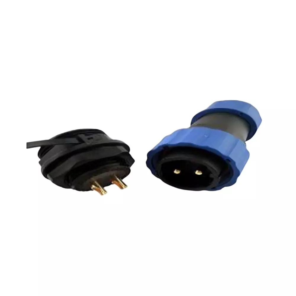Sibass Electric Connector Straight to Panel 17 mm Waterproof IP68 Rating with CE Mark (Pack of 100)