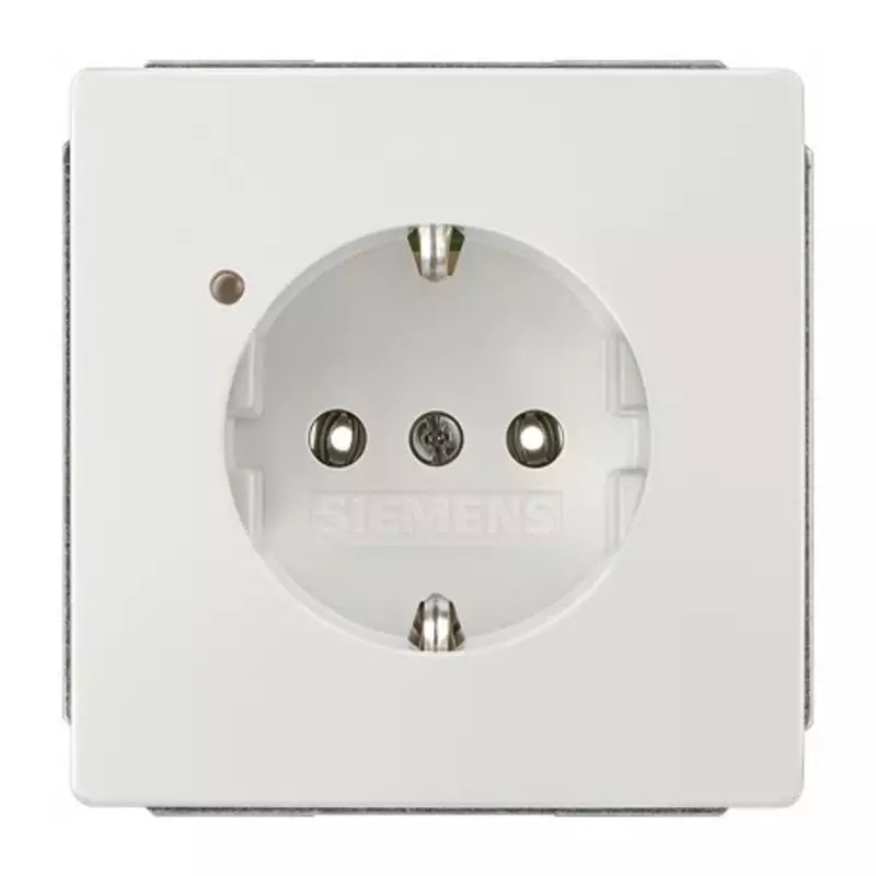 Siemens 5UB18 Off White Electrical Socket, 16A, Schuko, 5UB1844-1