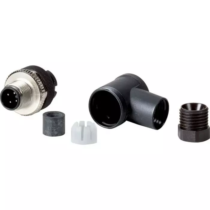 EATON Industrial Circular Connectors, 4 Contacts, Plug, Male, IP67, Eaton Moeller Series Series, 136285 CSDRM4