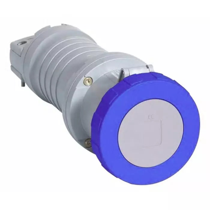 Amphenol Industrial Tough Safe IP67 Blue Cable Mount 2P + E Industrial Power Socket, Rated At 63A, 230 V, 2CMA166874R1000263C6W