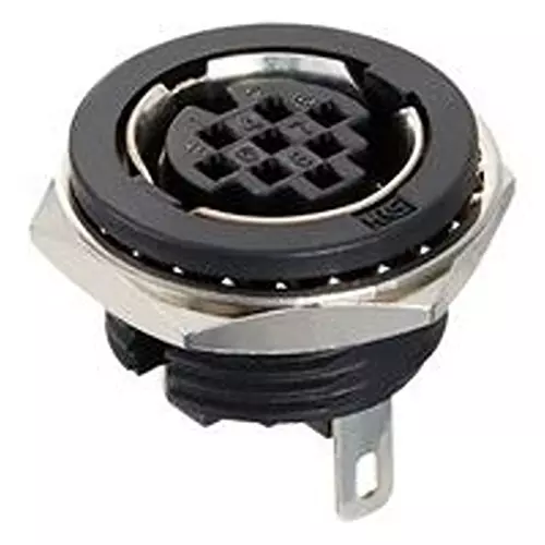 HIROSE / HRS Circular Connector, RCPT, 8POS, CRIMP, HR12-10R-8SC(71)