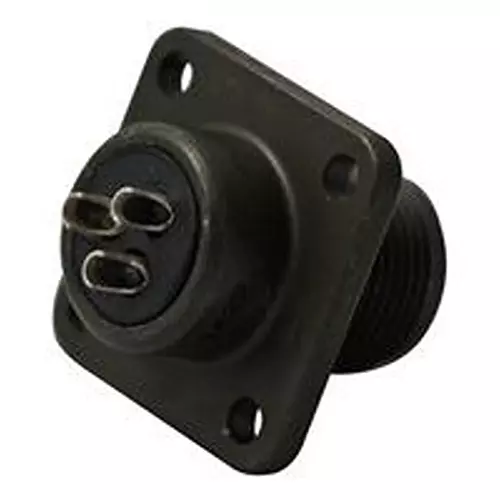 AMPHENOL INDUSTRIAL Circular Connector RECEPTACLE, SIZE 10SL, 3 POSITION, BOX, MS3102E10SL-3P.