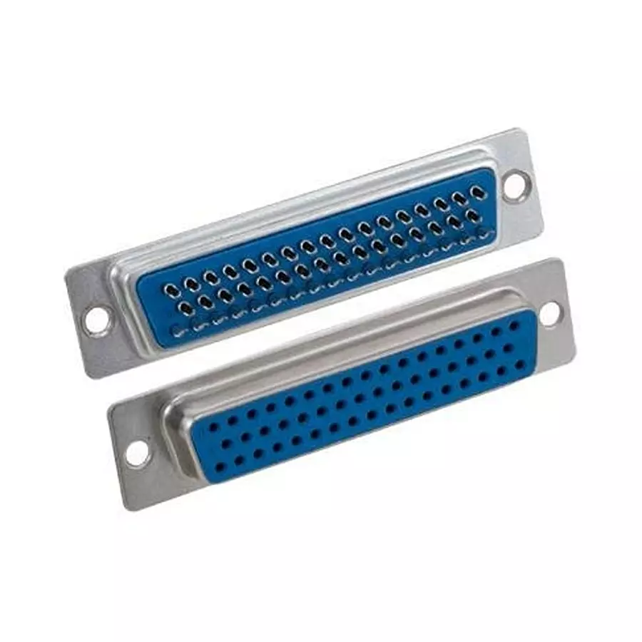 L-COM D Sub Conn, Rcpt, Dd, 50Pos, Solder Cup, SD50S