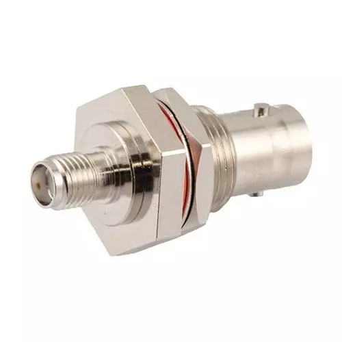 L-COM Rf Adapter, S mAJack-Bnc Jack, 50 Ohm, LCAD30013