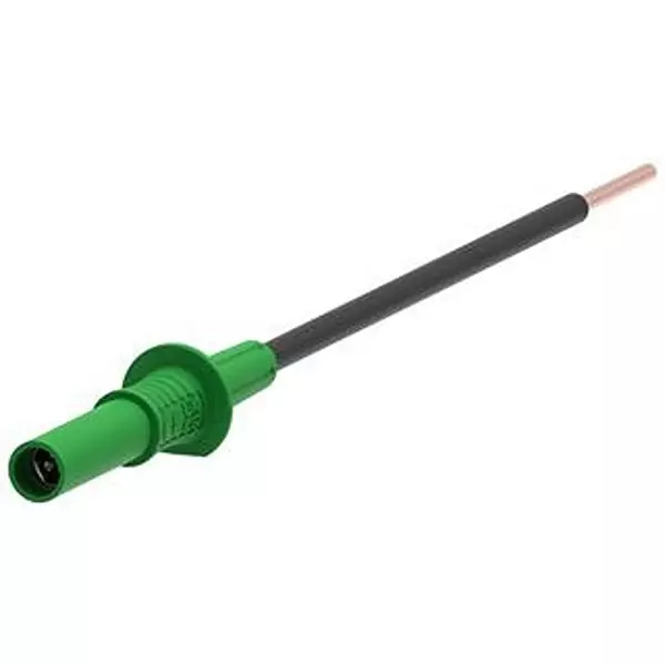CAL TEST ELECTRONICS Tb Adaptor, Jack, 1K V, 15A, Green, Cable, CT4534-5